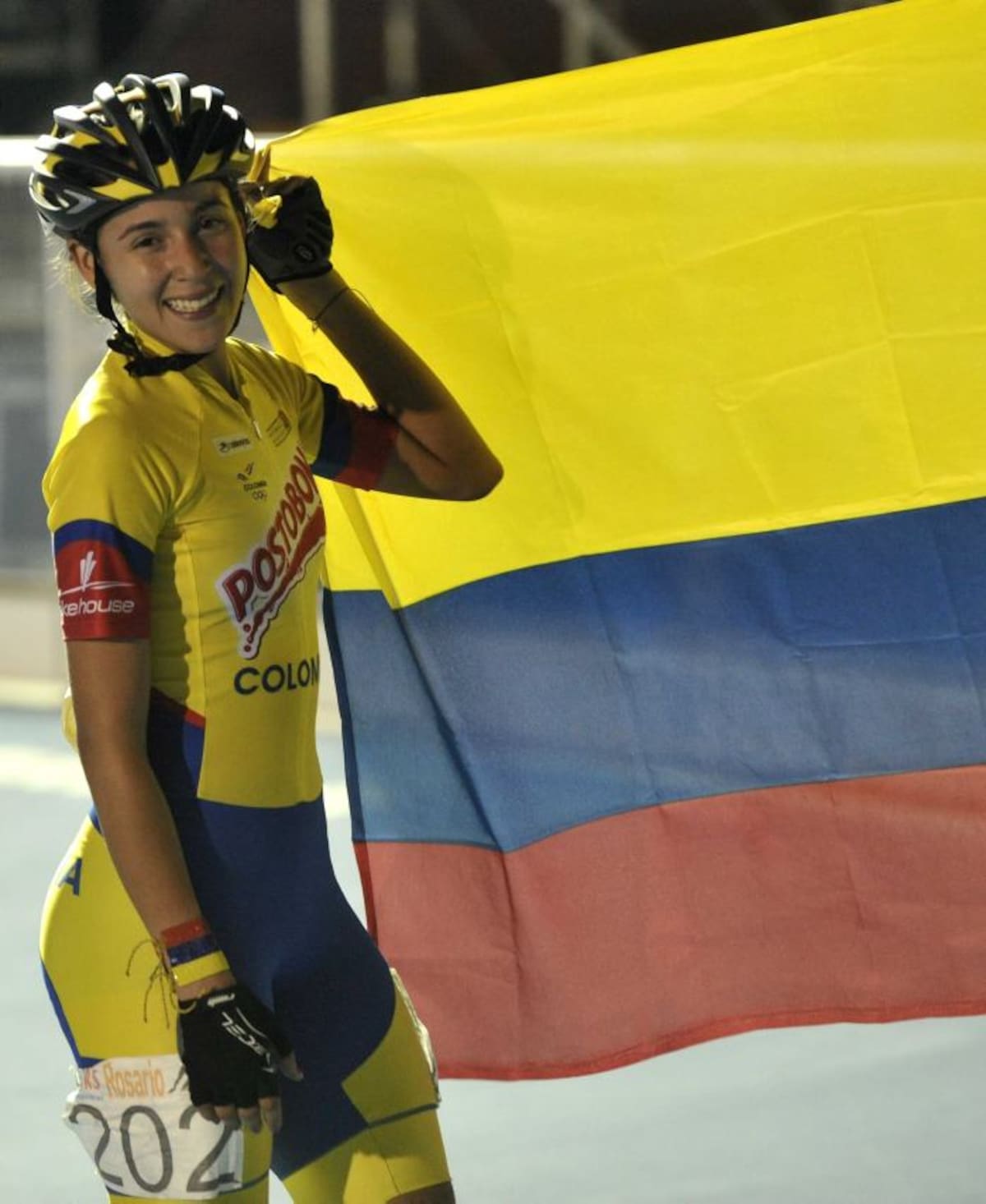 Jenny Paola Serrano, figura de Colombia. CORTESÍA LUIS RAMÍREZ