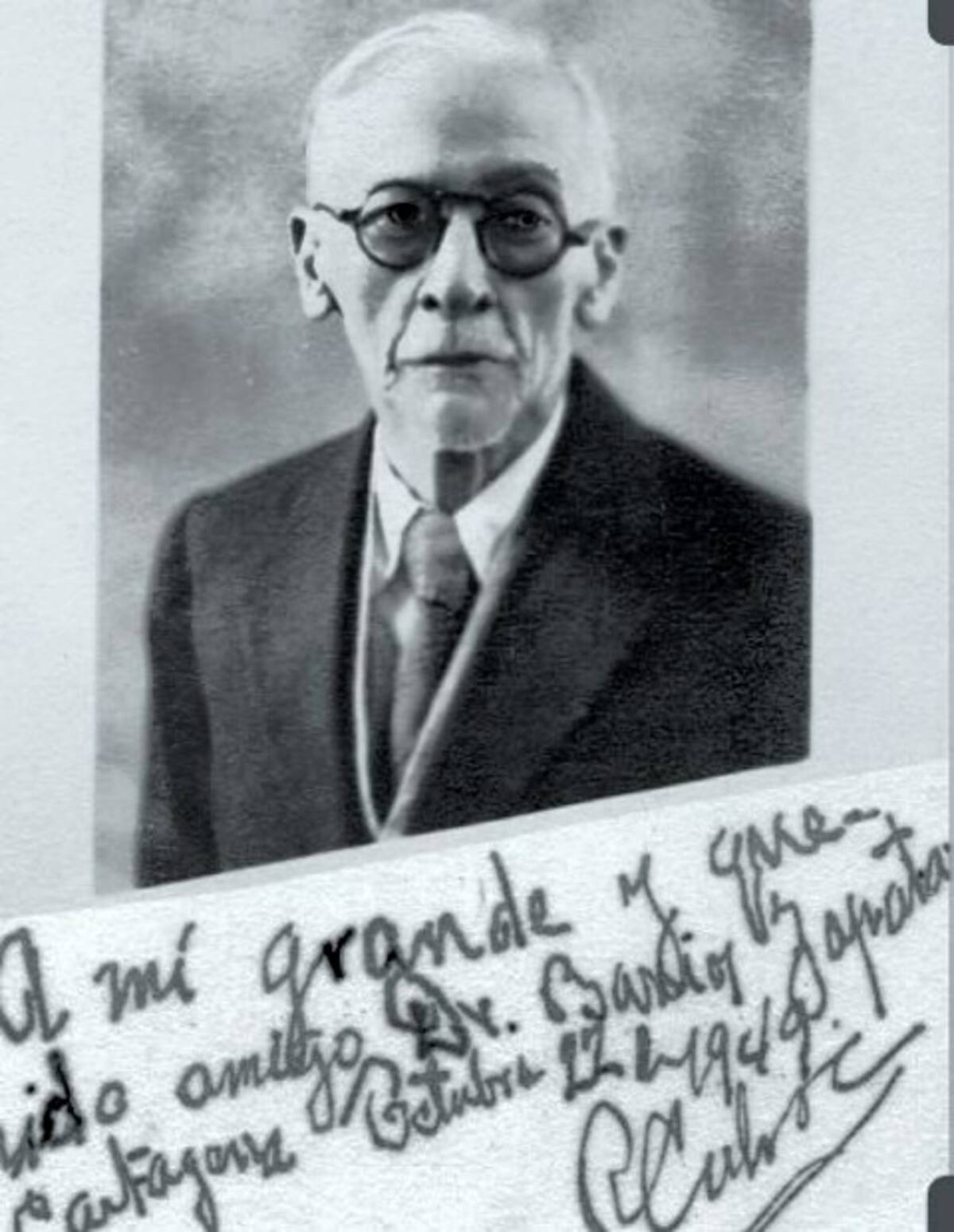 Rafael Calvo Castaño en 1949.