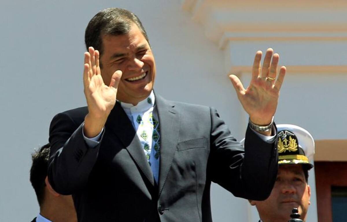 Rafael Correa, presidente de Ecuador. AP Dolores Ochoa