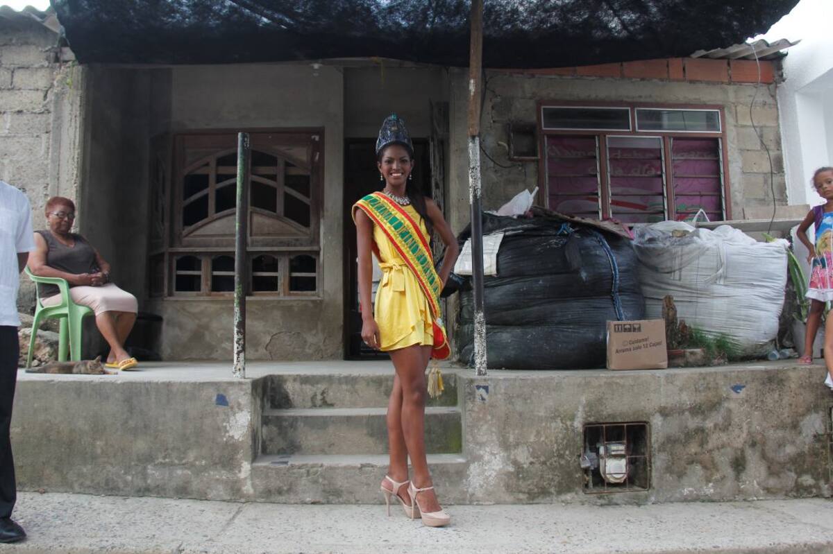 La Reina de la Independencia en su casa.