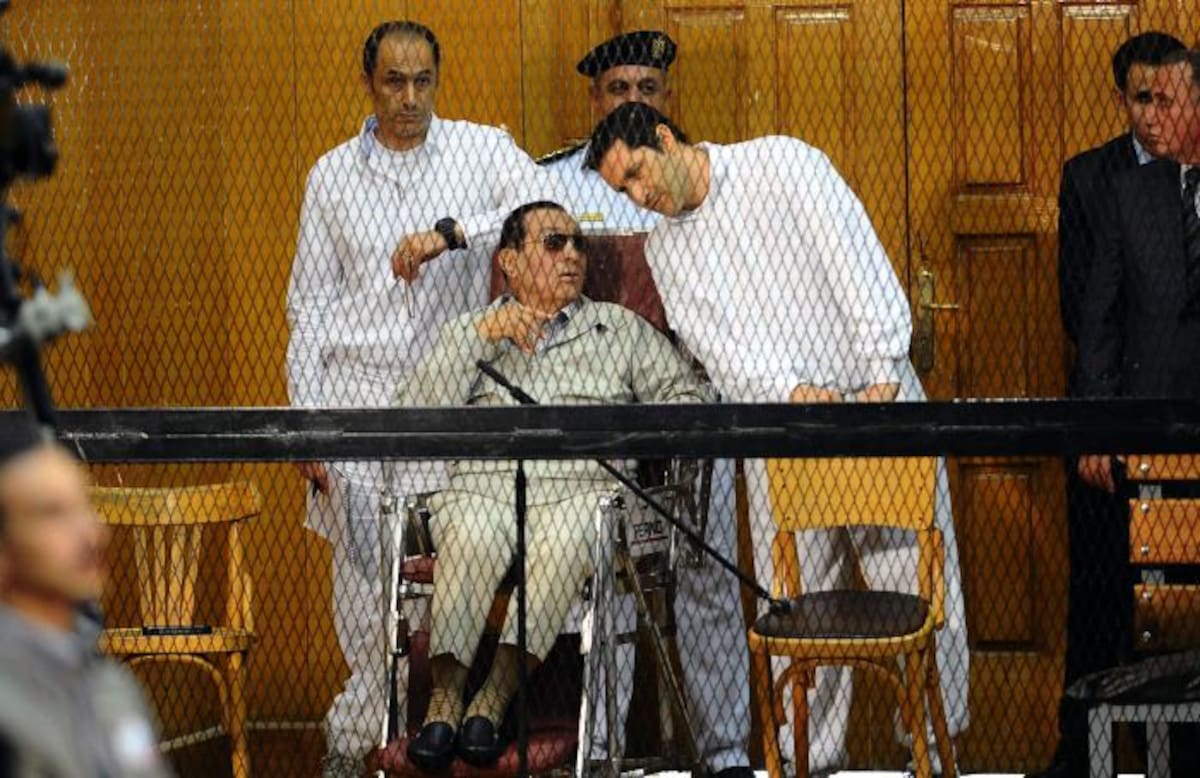 Los Mubarak están enredados por unos terrenos que les fueron vendidos. ARCHIVO