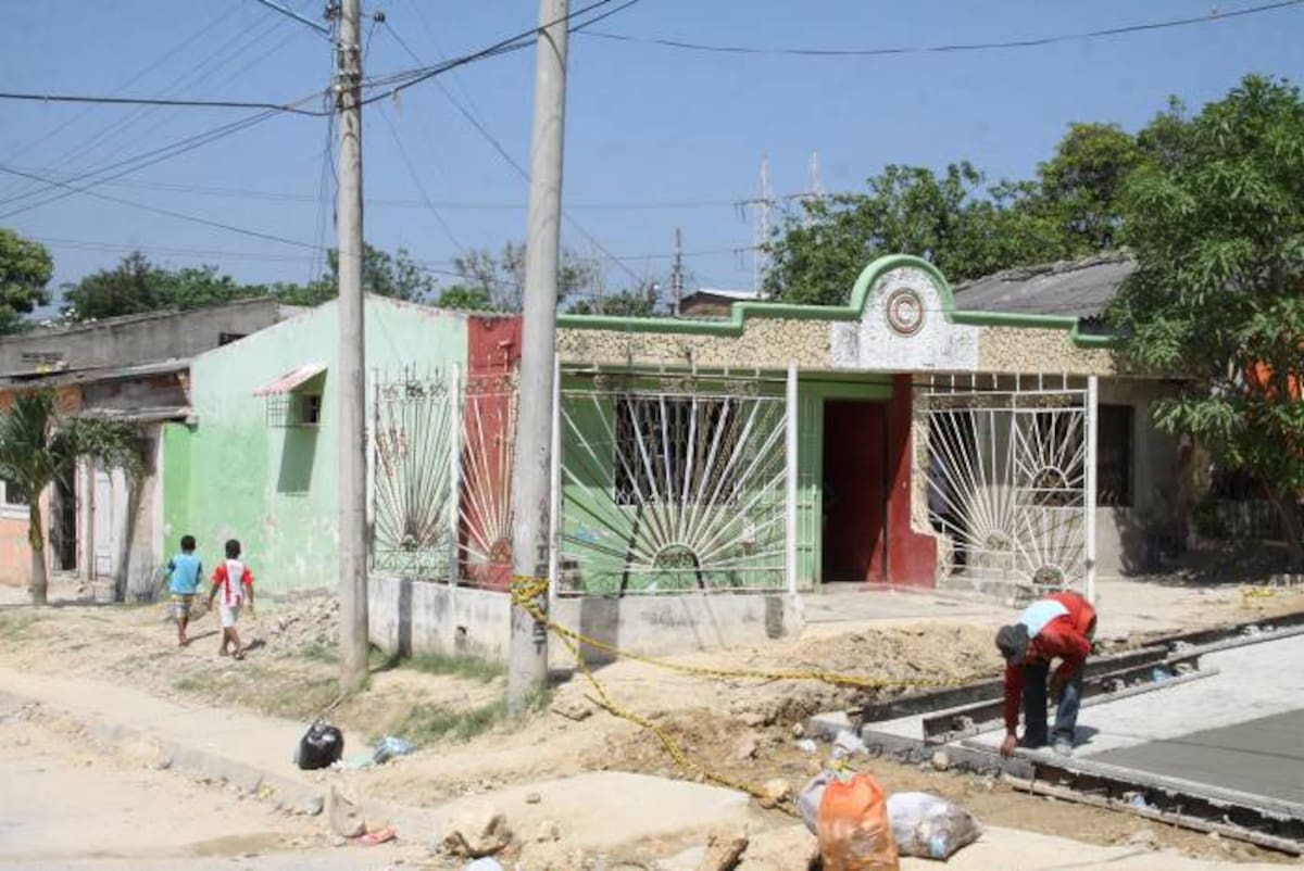 Sector donde se presentó el atraco en corregimiento de Caracolí, jurisdicción del municipio de Malambo Rafael Polo - Cortesía QHubo Barranquilla-