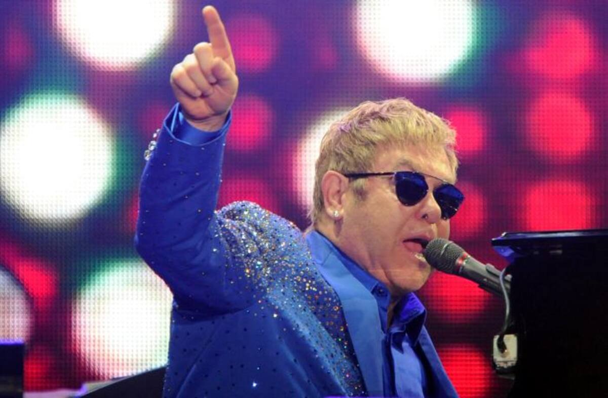 Elton John. AFP TASSO MARCELO