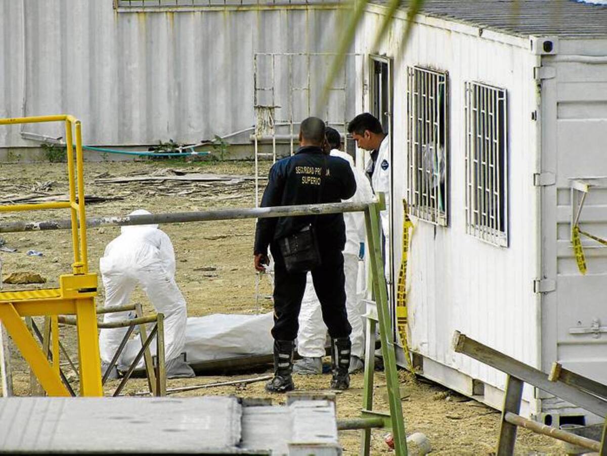 El hecho ocurrió en la empresa Procam, en el kilómetro 8 de la vía a Mamonal, frente a la entrada al barrio Arroz Barato.