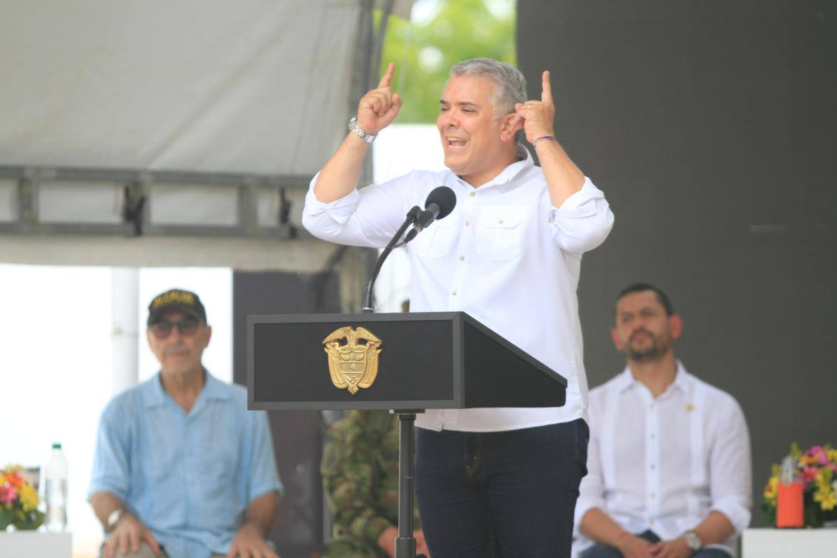 Iván Duque, presidente de la República. // Óscar Díaz - El Universal