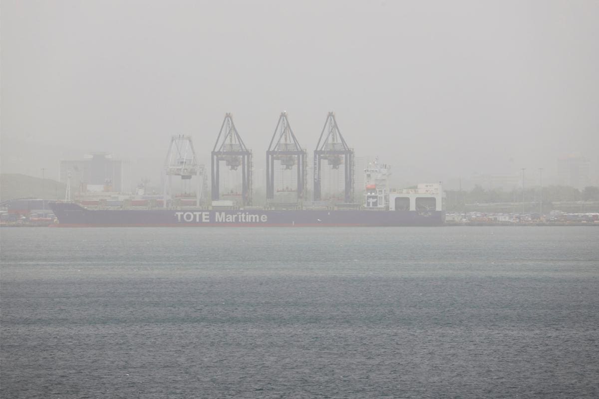 En Puerto Rico no se recomienda salir por la contaminación en el aire