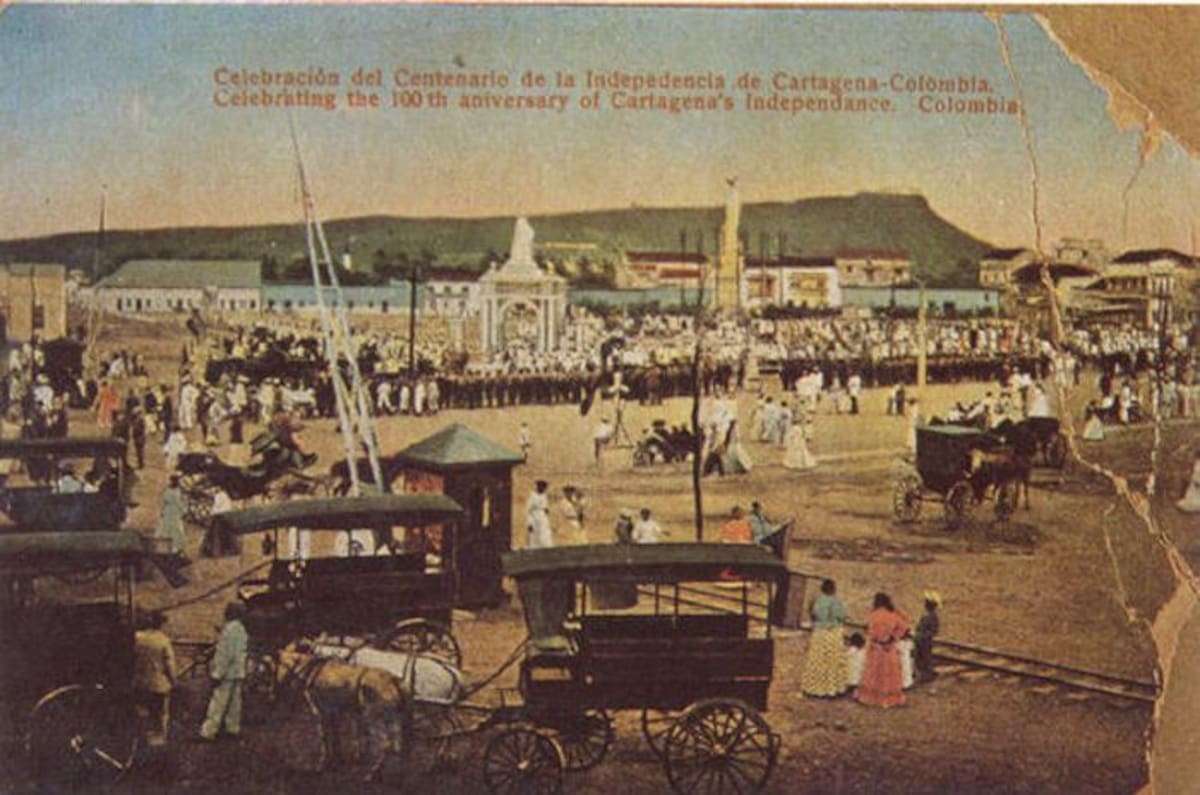 Cartagena celebra cien años de su Independencia en 1911. Fototeca Histórica de Cartagena