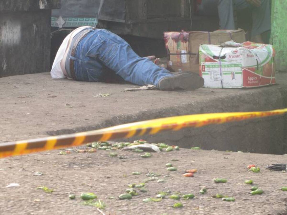 El hombre de 34 años, que era vendedor mayorista de tomate y cebolla, se encontraba en la zona La Rampa cuando fue asesinado. EL UNIVERSAL