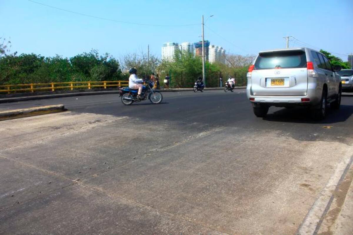 Este es el avance que tienen las obras en los puentes de Cartagena