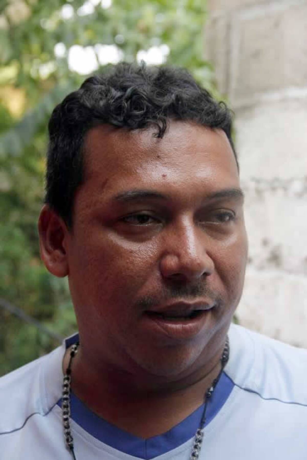 Yorlis Pico, residente de la vivienda afectada. LUIS C. PRADO