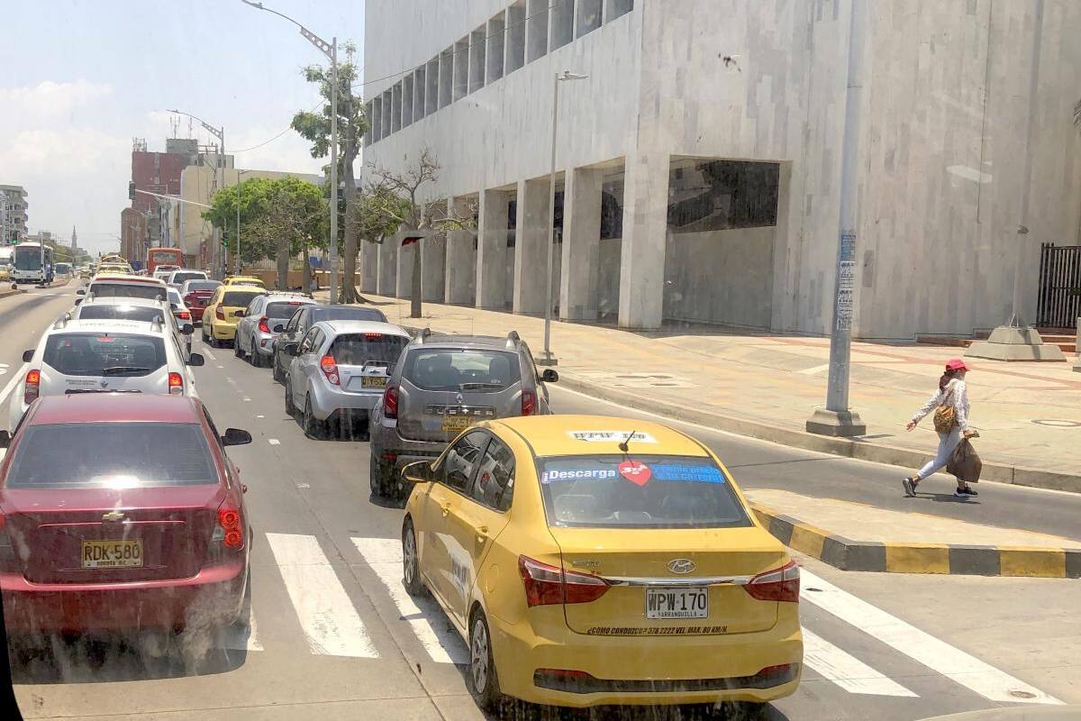Este es el pico y placa para taxis esta semana en Barranquilla