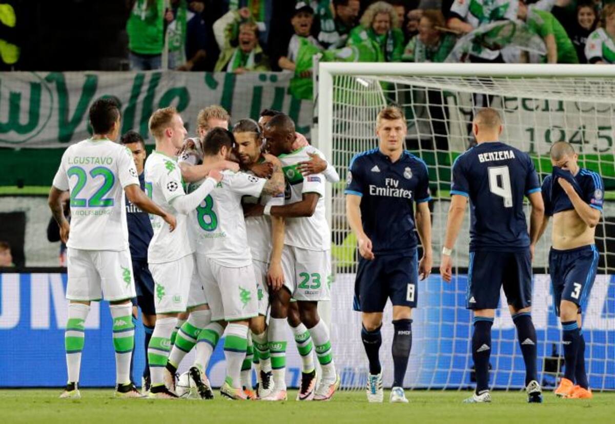 Wolfsburgo venció a Real Madrid y sueña con las semifinales de la Champions League. AP Markus Schreiber