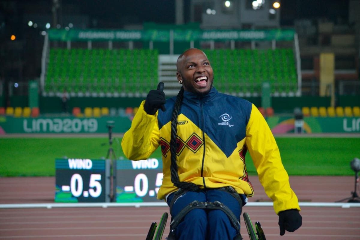 Colombiano Mauricio Valencia ganó oro en Mundial de paraatletismo