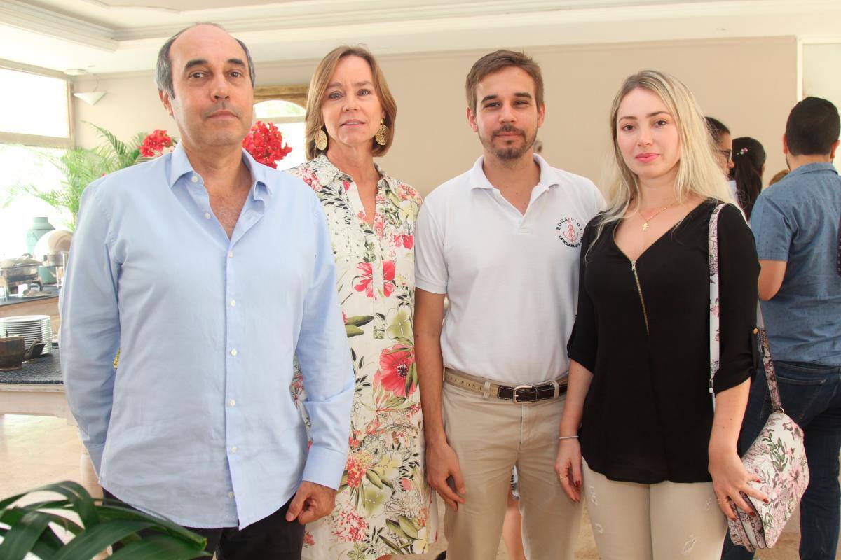 Alfonso Peñaranda, Dominique Van Bommel, Alfonso Peñaranda Van Bommel y Libby Vargas.
