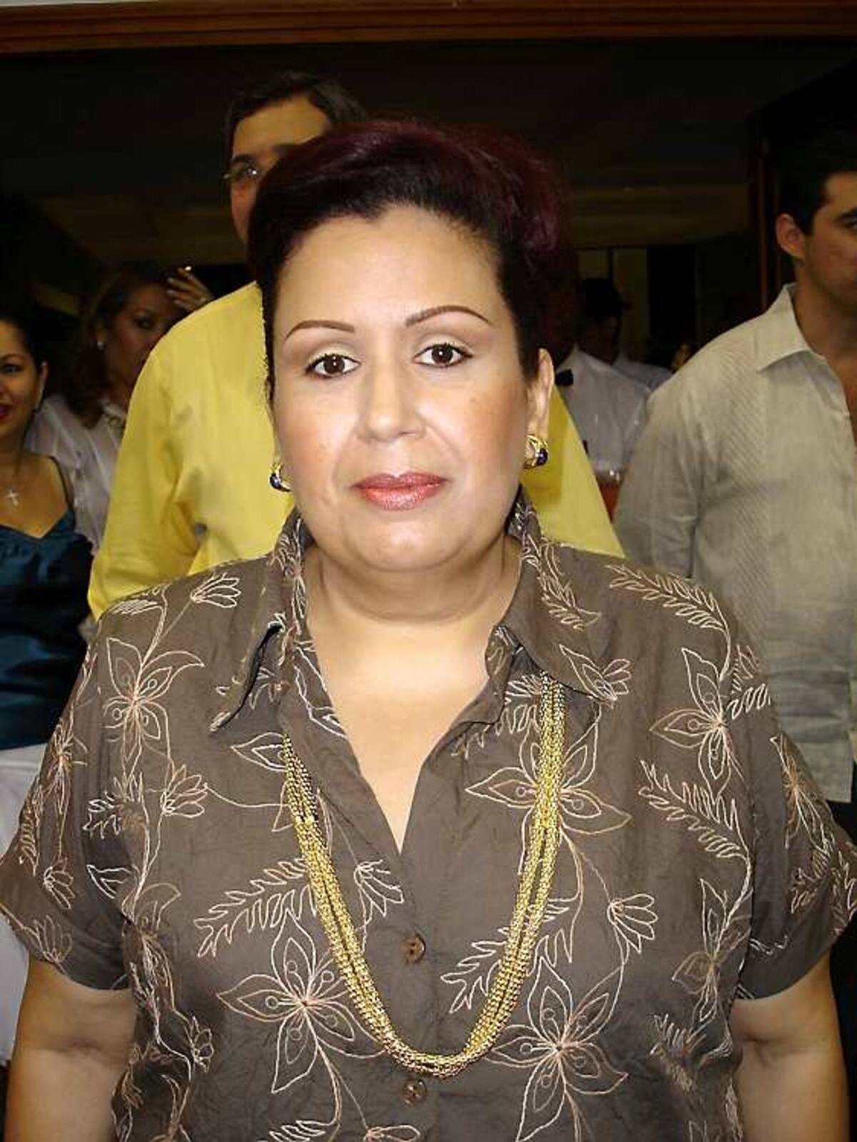 María Eugenia Aparicio, aspira a la contraloría departamental.