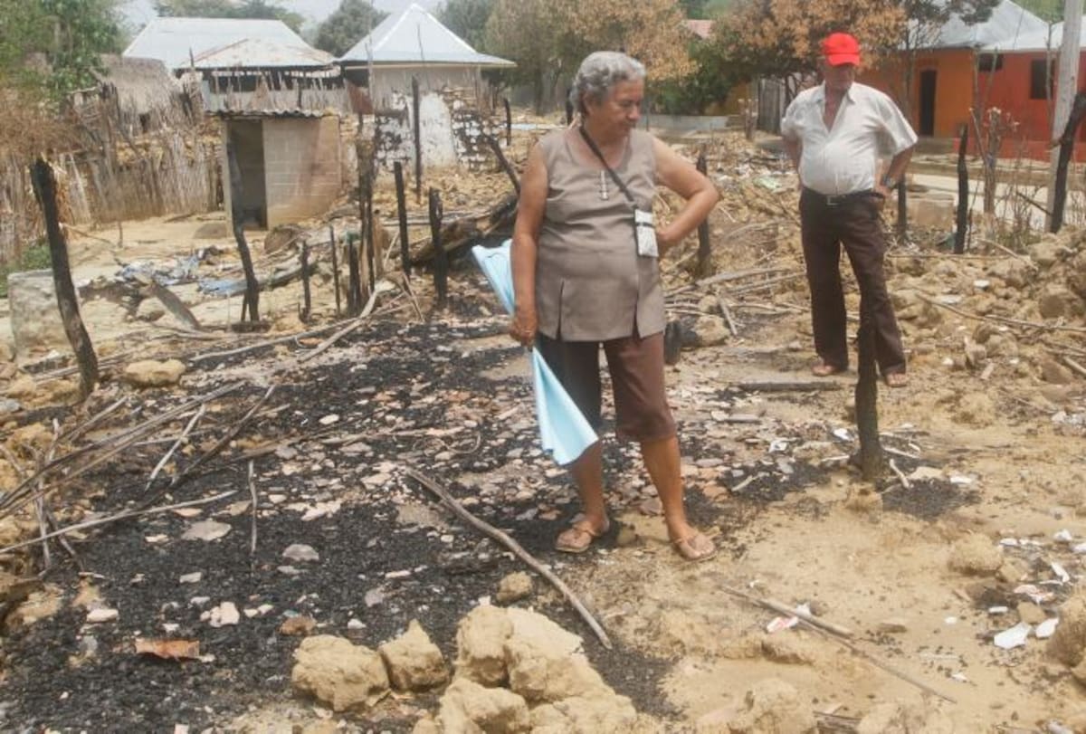 Fueron cuatro las familias las que quedaron sin casa desde el pasado 20 de febrero en El Guamo. La Alcaldía aún no les da respuesta sobre una solución de vivienda.