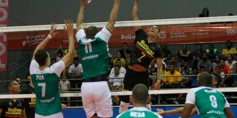 Bolívar derrotó a Antioquia en voleibol y se clasificó como líder de su grupo