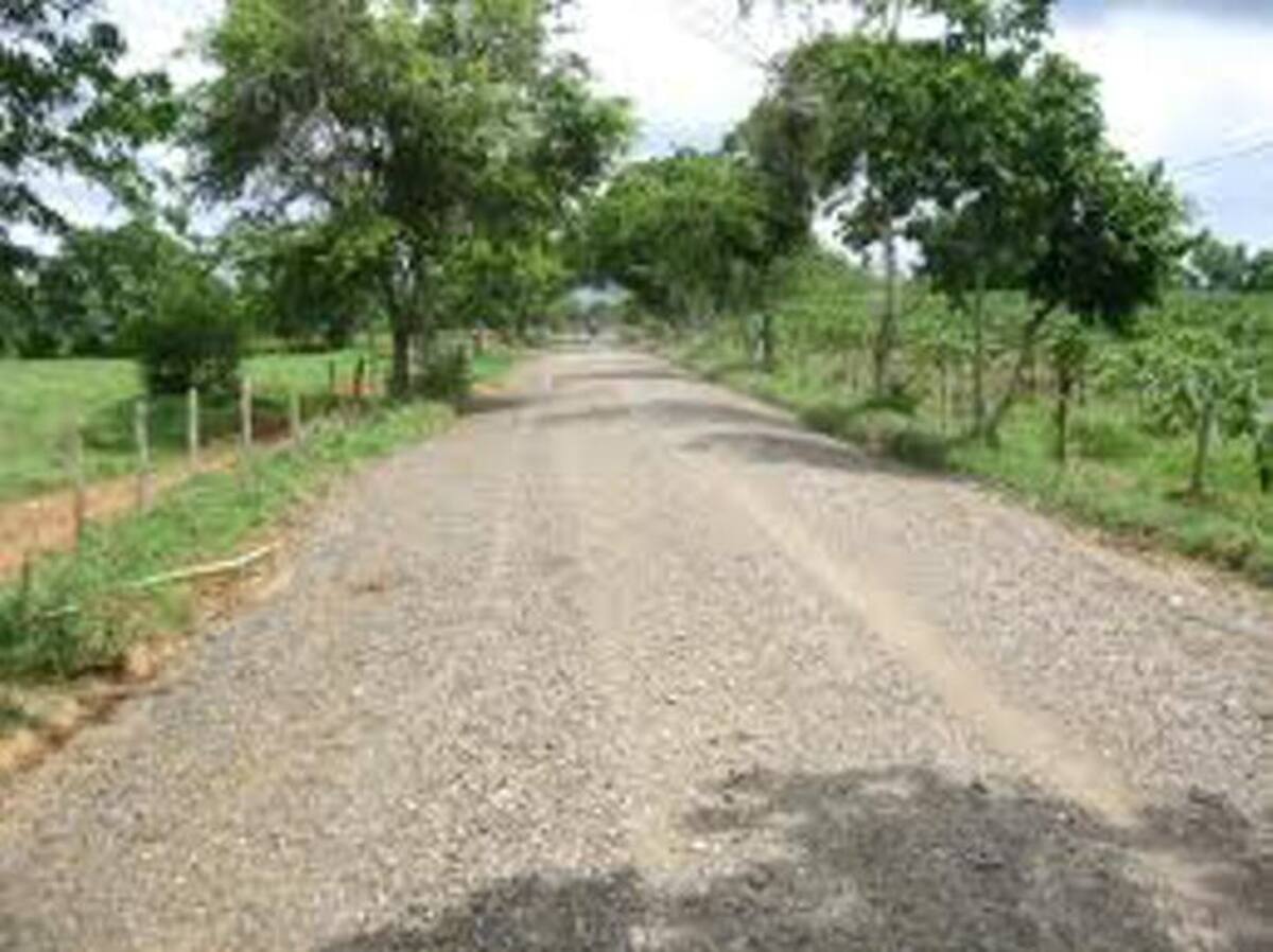 Vía donde fue encontrado el cadáver de la joven asesinada. ARCHIVO