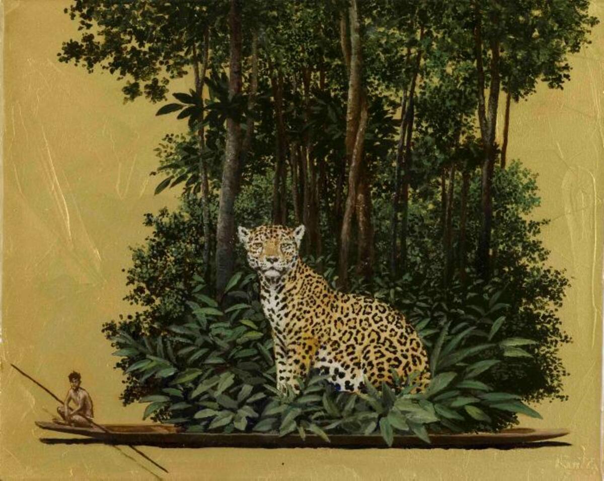 Obras del artista colombianio Pedro Ruiz.