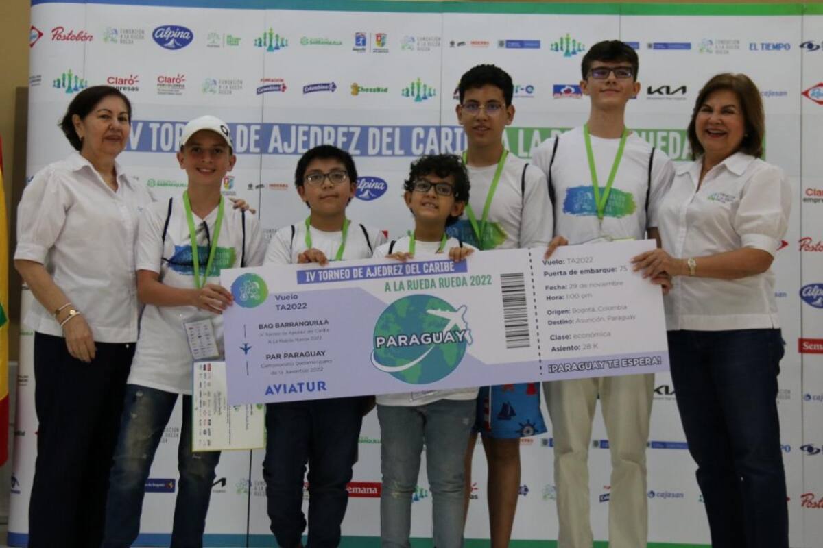 Aquí están los ganadores del Torneo Ajedrez del Caribe