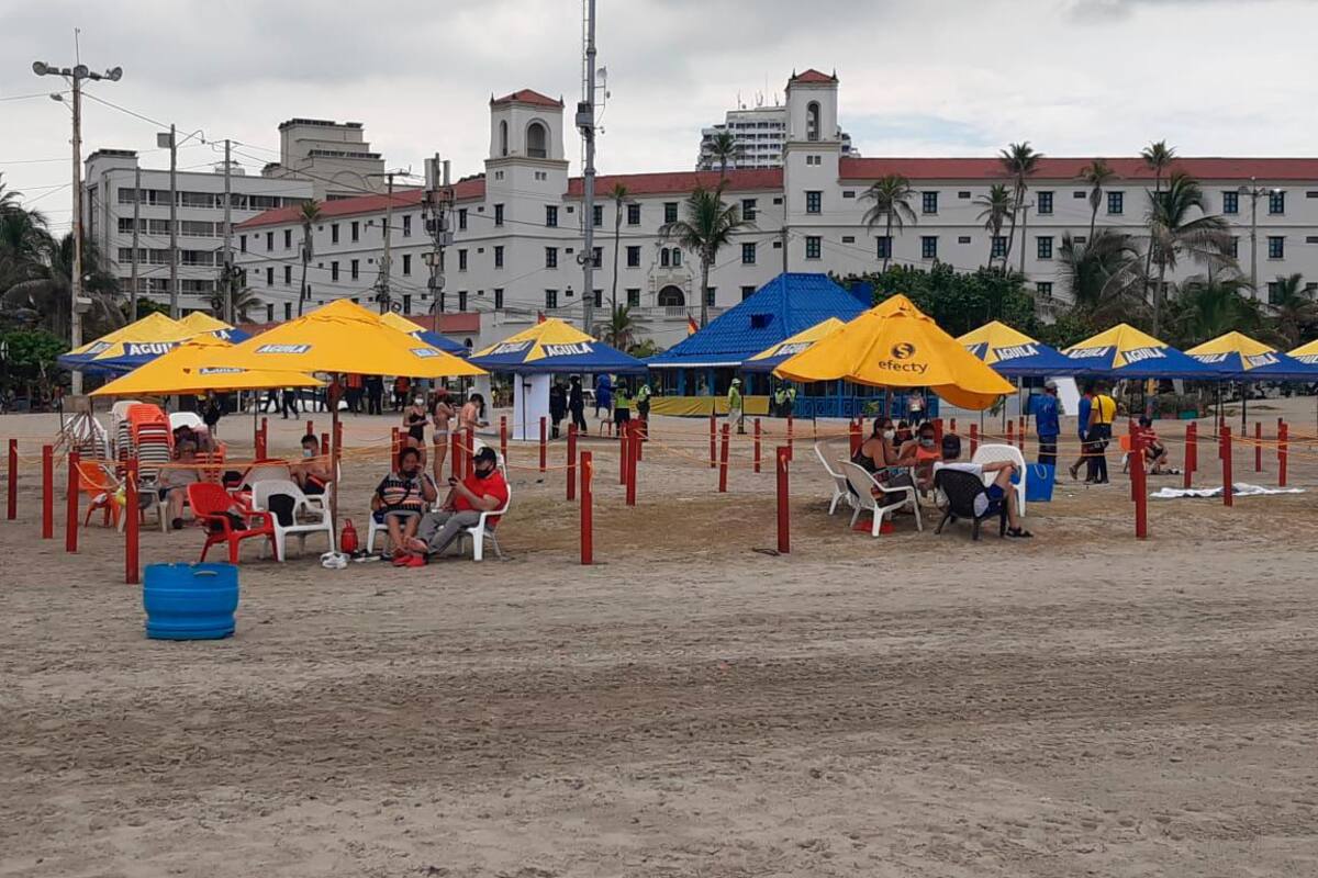 Con apertura de playa “El Bonny”, Cartagena se alista para puente festivo