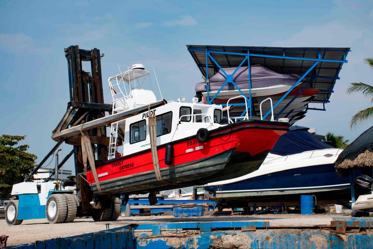 La industria astillera colombiana tiene en Cartagena su mayor desarrollo. //CORTESÍA