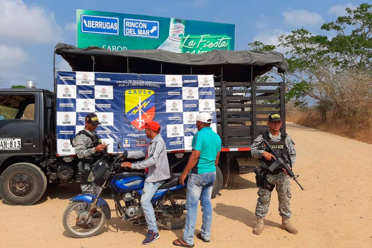 Gaula Militar intensifica lucha contra la extorsión y el secuestro