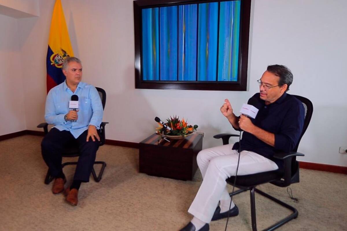 Video: Duque revela que Colombia no tiene relaciones diplomáticas con Rusia