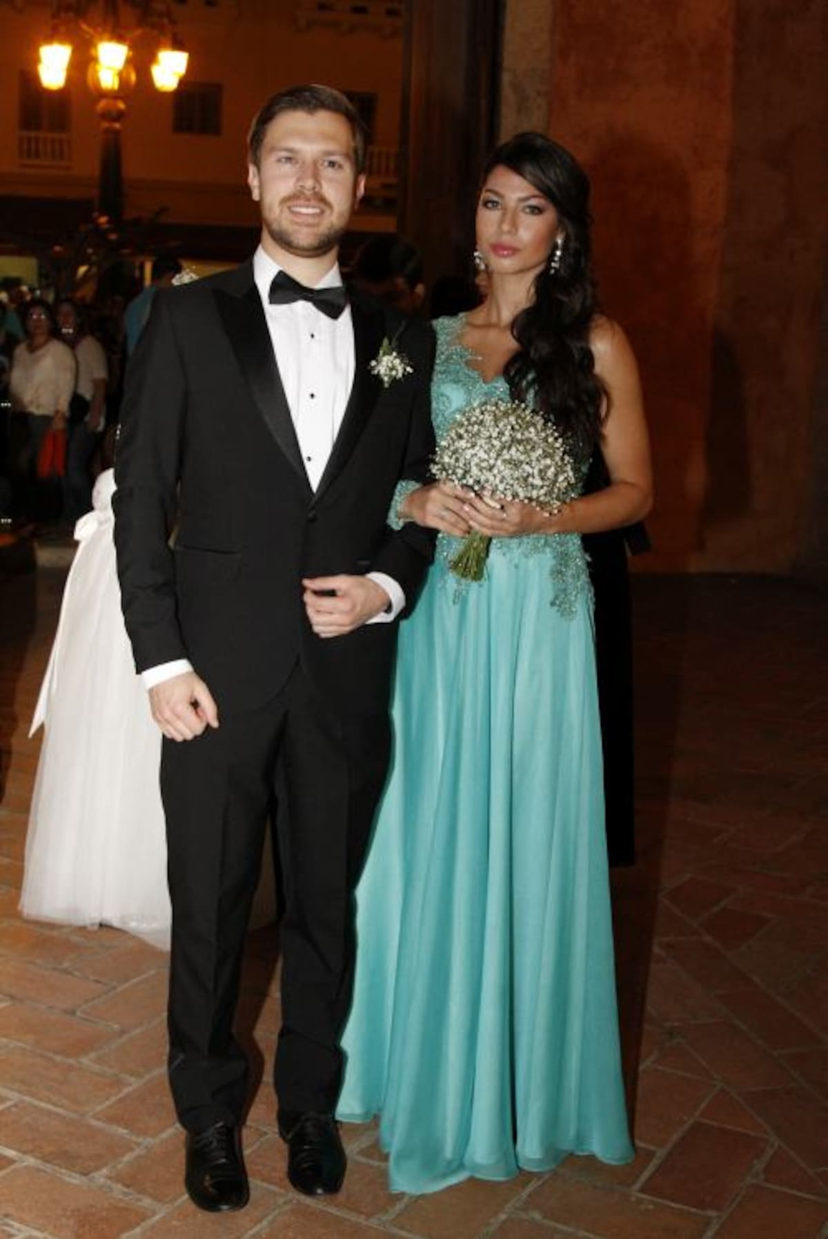 Santiago Sánchez y Vanessa Galvis.