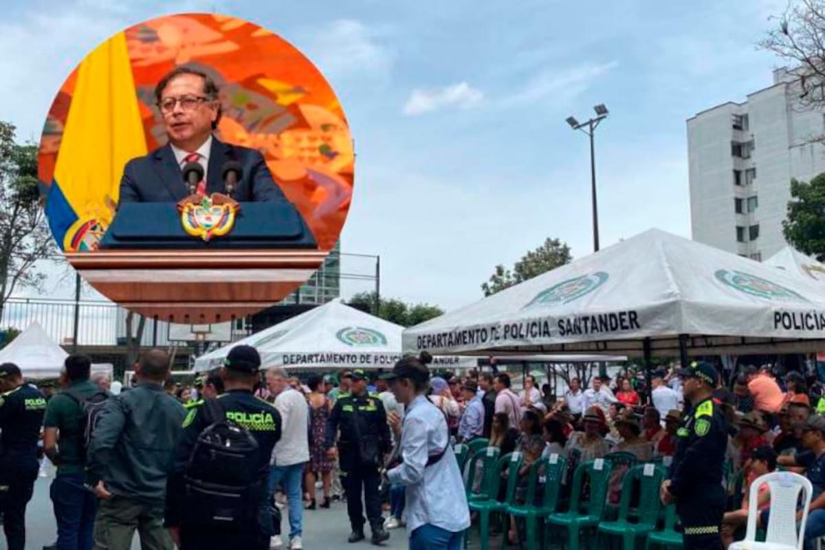 Nuevo desplante: Petro no llegó a eventos en Bucaramanga