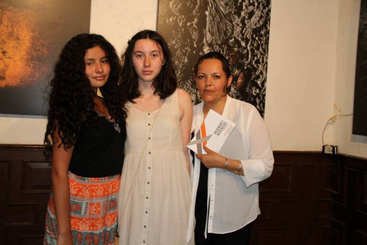 Valentina Morera, Gabriela White y Andrea Osorio. ZENIA VALDELAMAR