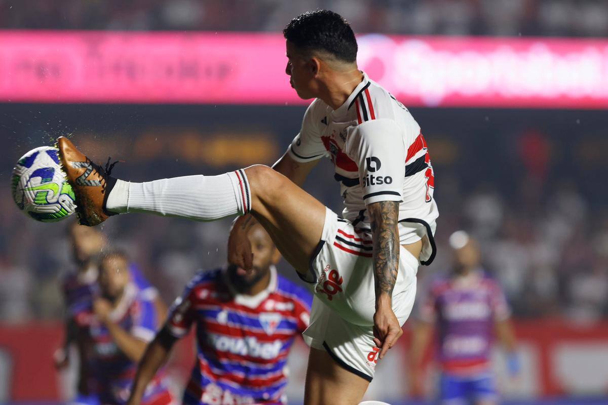 “James ya no será el mismo que era antes”, técnico de Sao Paulo