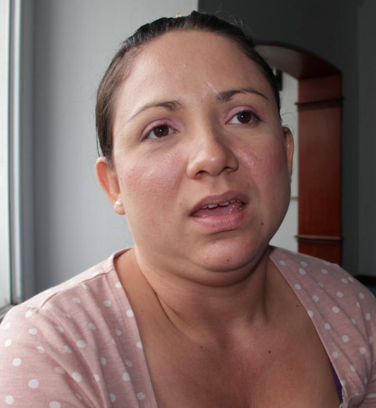 Adriana Milena Pérez Berdugo, madre comunitaria en el barrio Colombiatón. ERICA OTERO BRITO-EL UNIVERSAL