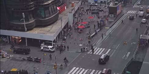 Tiroteo en Times Square tras desfile de los Knicks de New York generó caos