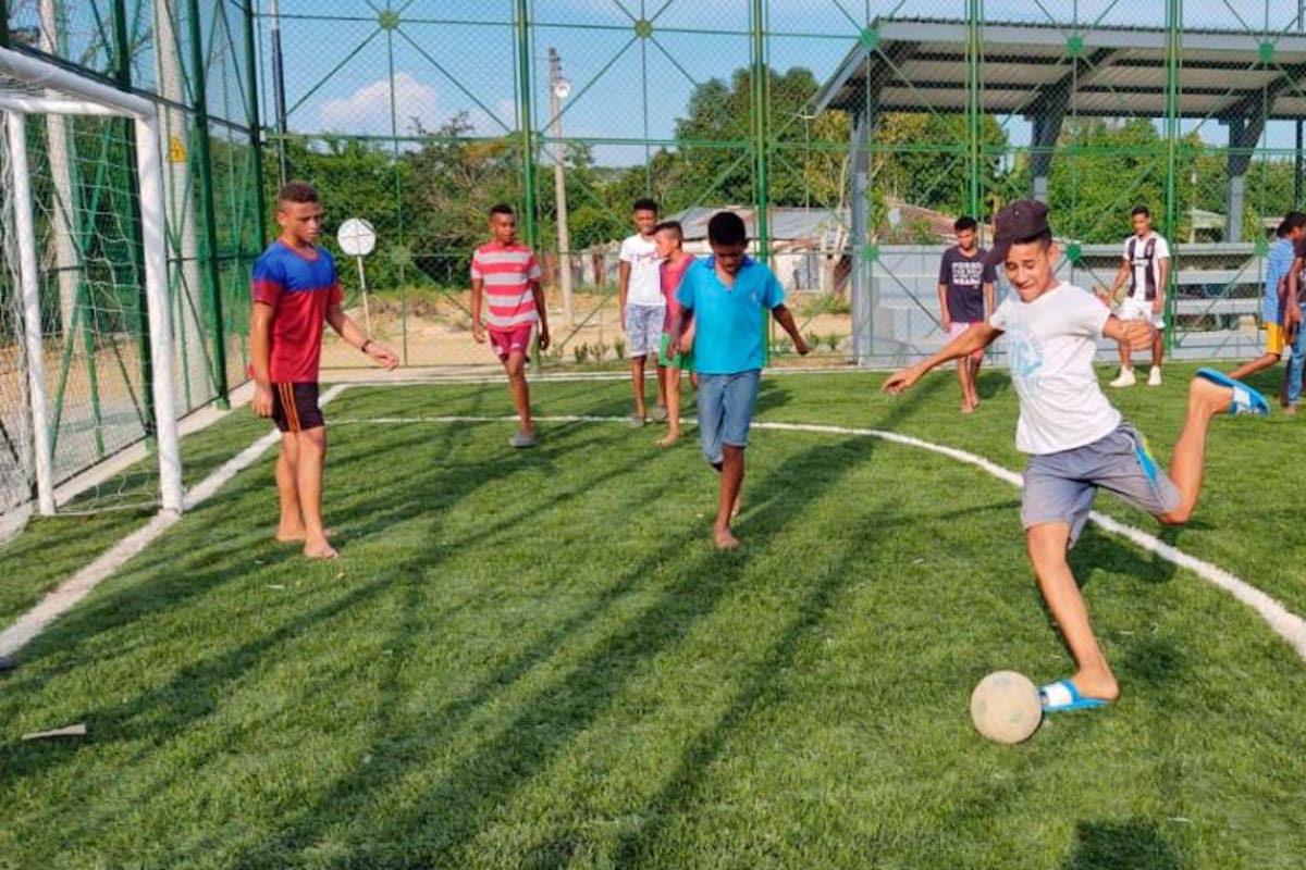 Se entregó en Mahates el parque más funcional de Bolívar