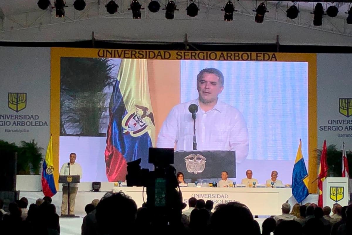 Duque estuvo en inauguración del campus de la Universidad Sergio Arboleda