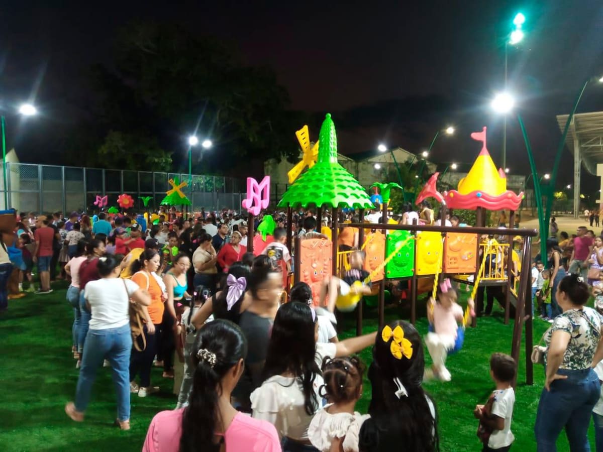 Luna Park, en Magangué, Bolívar.