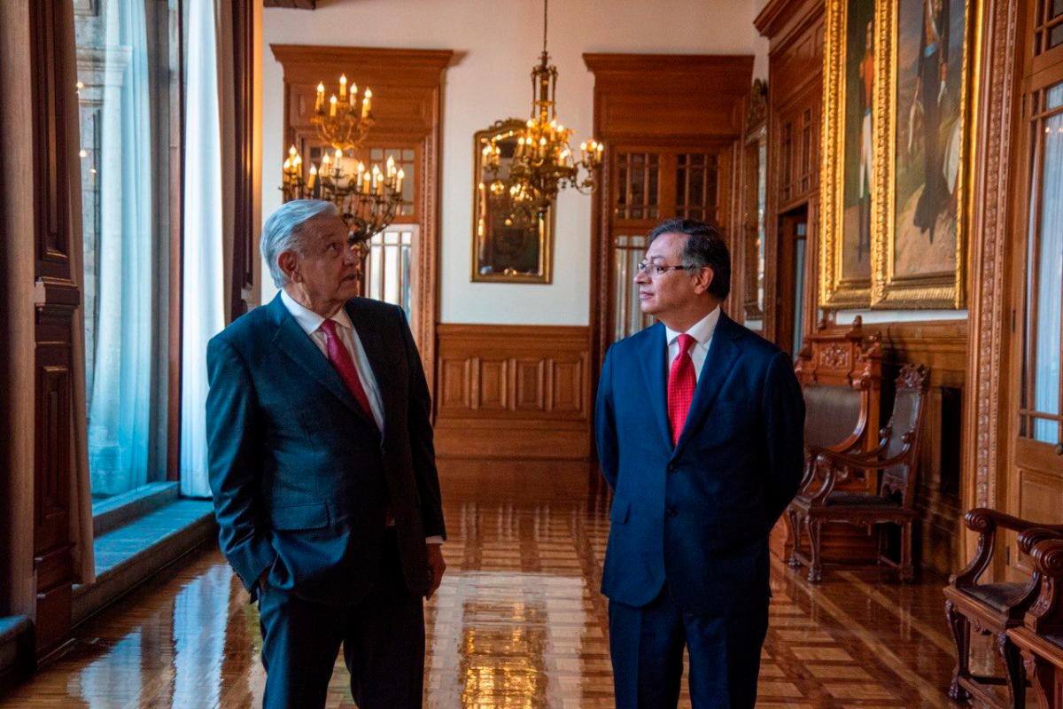 Gustavo Petro se reunió con López Obrador para hablar de paz narcotráfico