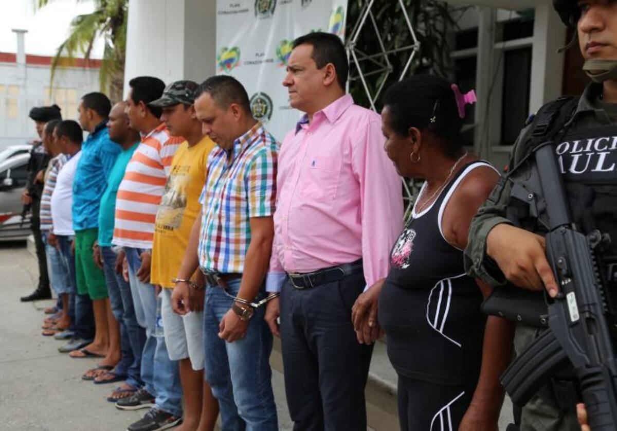 Los mencionados fueron capturados en una operación especial desarrollada por la Policía Nacional y el C.T.I. de la Fiscalía.