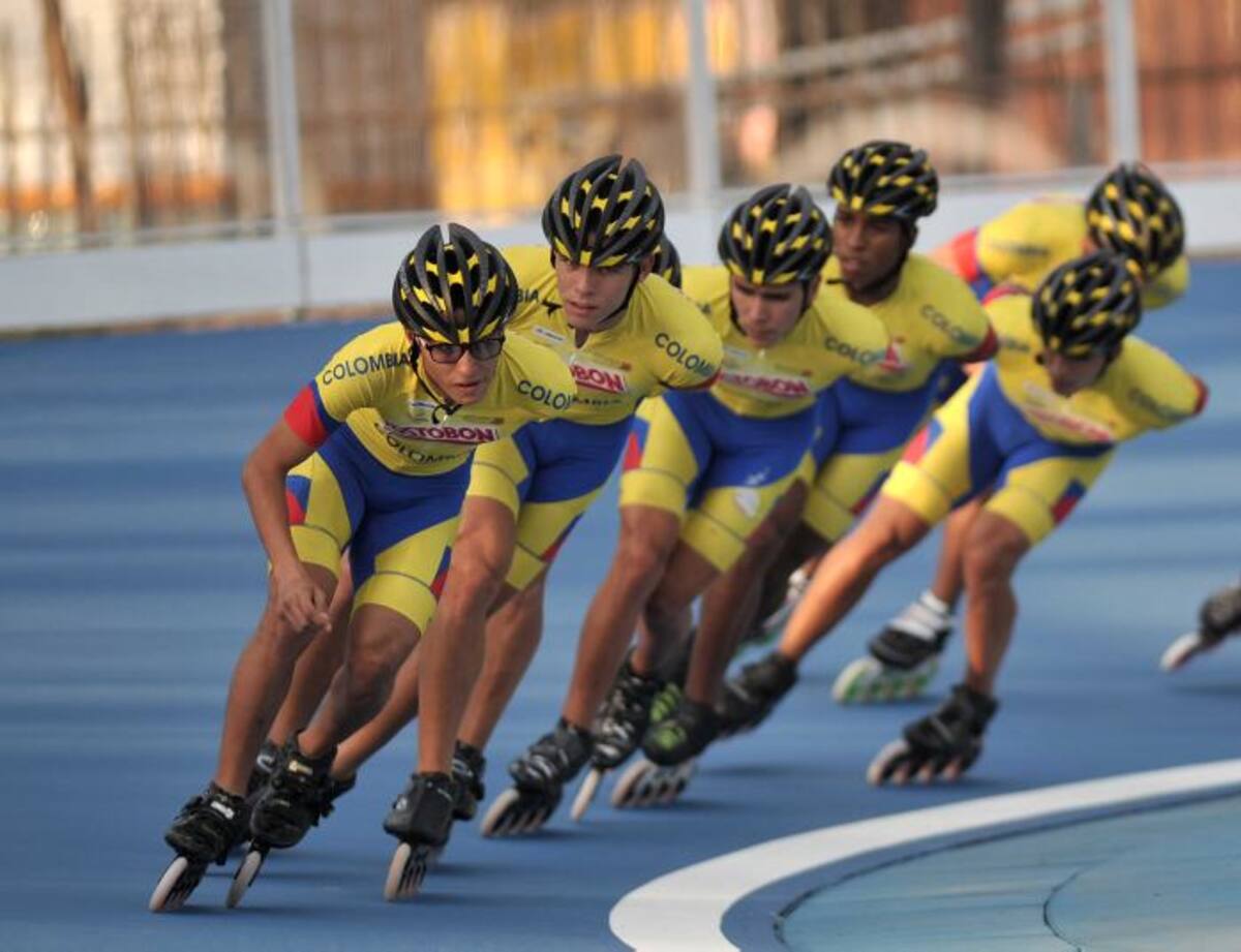El cartagenero Álvaro Carrsquilla, en su primer mundial, quiere colgarse la medalla de oro. Cortesía Federación Colombiana de Patinaje