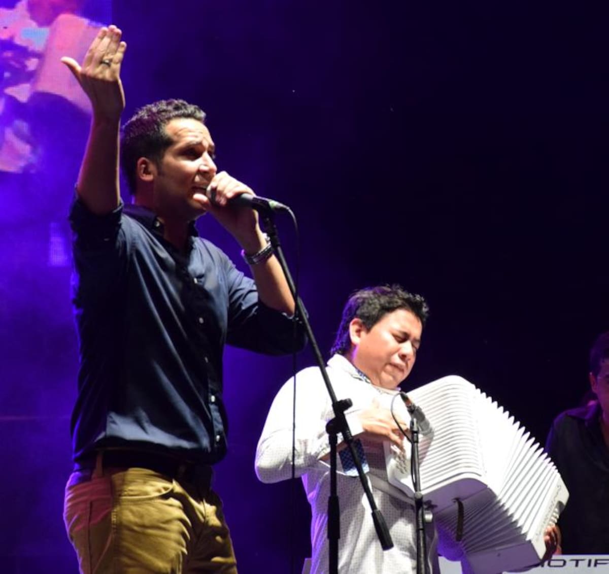 Jakobo Fonseca también se unió al homenaje. Cortesía