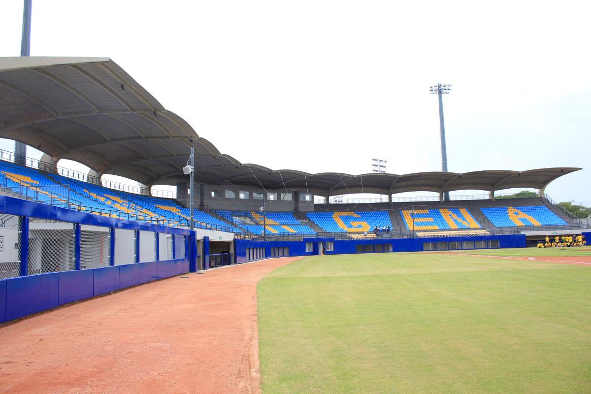 El estadio de béisbol Abel Leal, una de las grandes obras de los Juegos Nacionales 2019. //JULIO CASTAÑO/EL UNIVERSAL