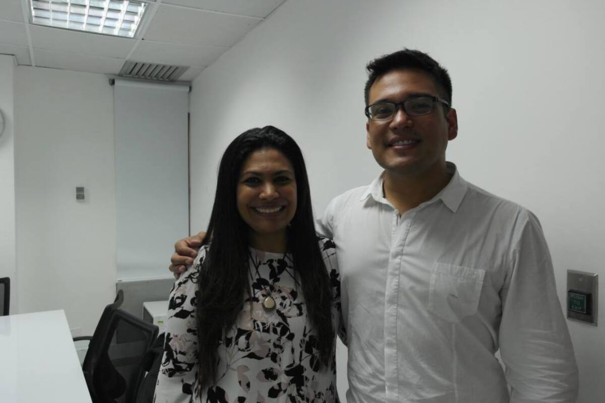 Carlos Lugo, director nacional de Innovación Educativa y Alba Zulay, directora del CIER Norte. Cortesía.