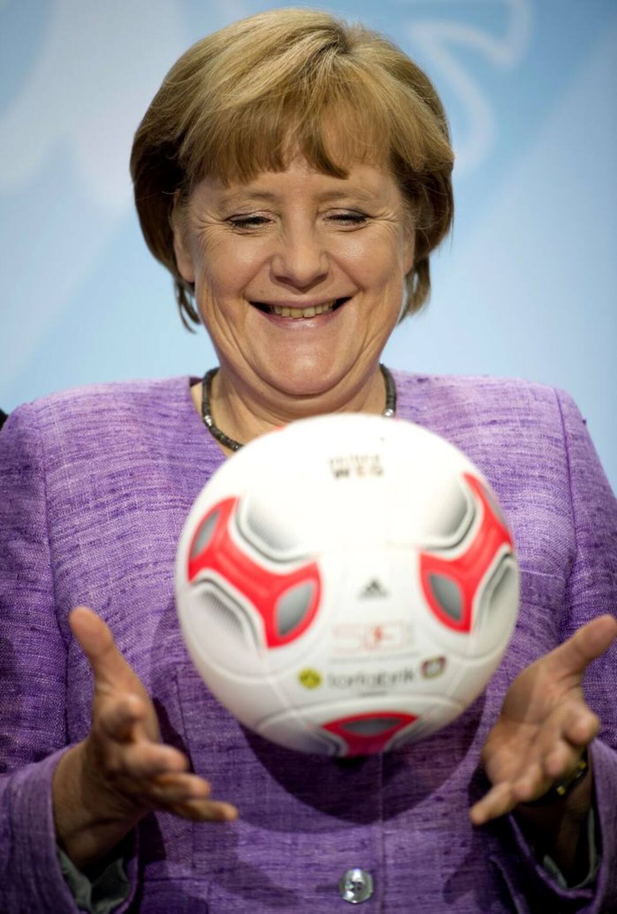 Final de la Champions League: el final está en el campo de Angela Merrkel, canciller de Alemania. AFP