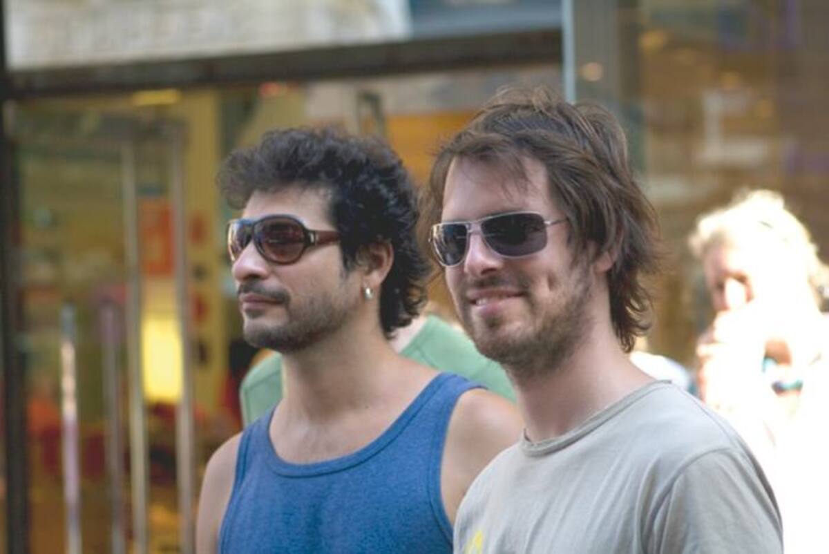Los directores Andrew Tucker y Rey Sagbini.