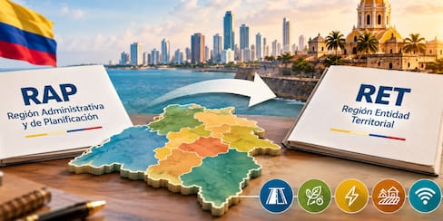 La transformación de RAP en RET: oportunidades y retos para la región Caribe