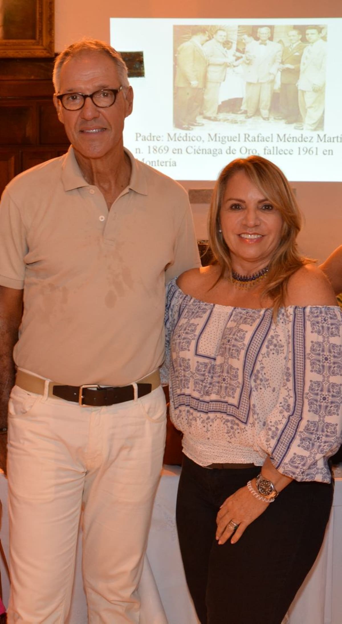 Gerardo Nieto y Adriana de Nieto.