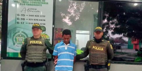 En persecución capturan a ‘el Flaquito’ por robarle el celular a una mujer