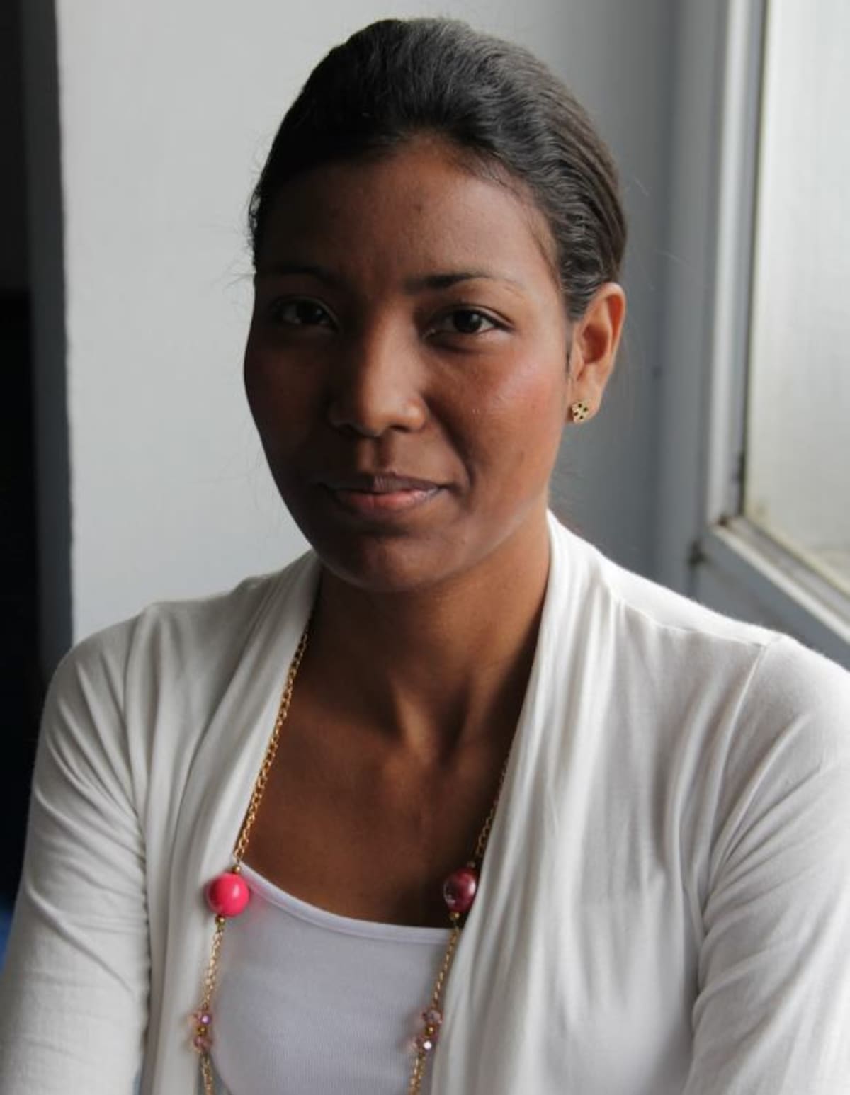 Margeris Ríos Ramírez, líder del programa social de la alcaldía de Santa Catalina. ERICA OTERO BRITO-EL UNIVERSAL