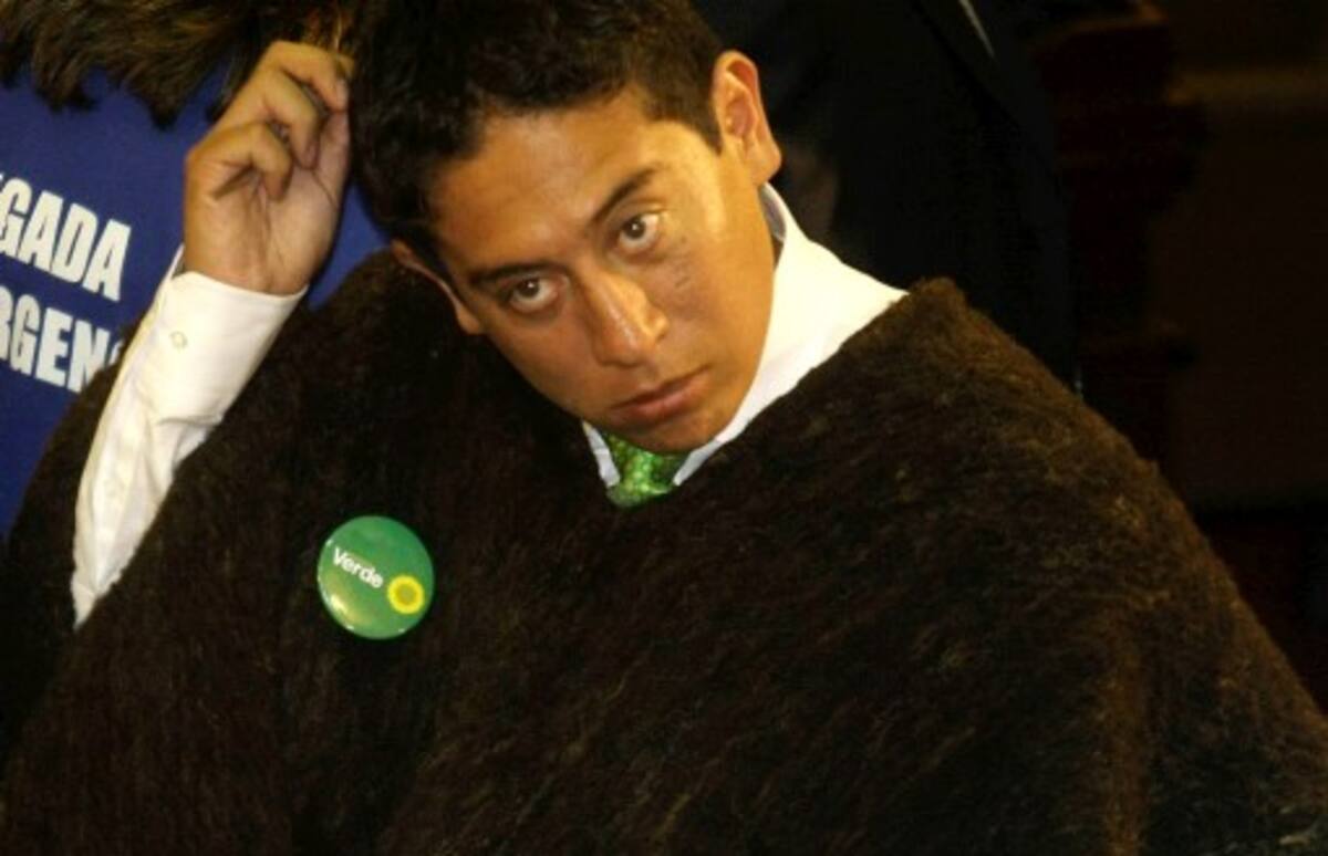 Carlos Andrés Amaya, representante por Partido Verde. ARCHIVO